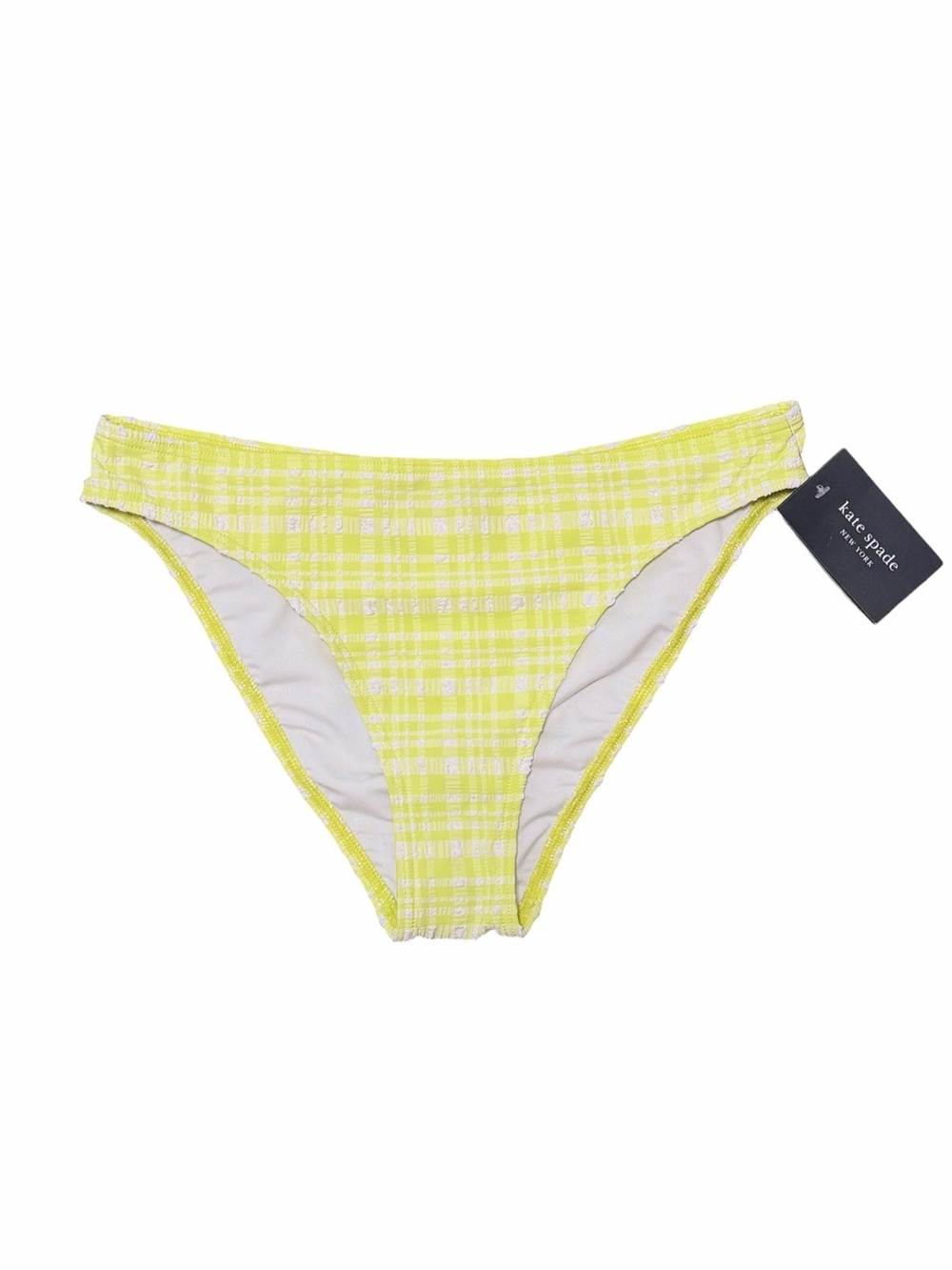 Kate Spade New York Plaid Hipster Bikini Bottom NWT S